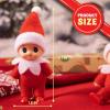 imageJOYIN 2 Pcs Christmas Elf Plush Doll Tiny Soft Plush Toy Doll Xmas Gift for Party Favors Party Supplies Christmas Decor Xmas GiftRed