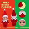 imageJOYIN 2 Pcs Christmas Elf Plush Doll Tiny Soft Plush Toy Doll Xmas Gift for Party Favors Party Supplies Christmas Decor Xmas GiftRed