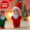 imageJOYIN 2 Pcs Christmas Elf Plush Doll Tiny Soft Plush Toy Doll Xmas Gift for Party Favors Party Supplies Christmas Decor Xmas GiftRed and Green