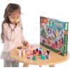 imageJOYIN 2023 Advent Calendar Kids Christmas 24 Days Countdown Calendar Toys for Girls with Little Figures Make Up Set for Kids Christmas Party Favor Gifts