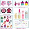 imageJOYIN 2023 Advent Calendar Kids Christmas 24 Days Countdown Calendar Toys for Girls with Little Figures Make Up Set for Kids Christmas Party Favor Gifts