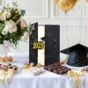 imageJOYIN 2025 Graduation Guestbook AlternativeBlack ampamp Gold 12quot Signature Congrats Graduation Party Decorations Class of 2025 Grad Card for High School College Grad Gift Party Guest Signing CardboardBlack  Gold