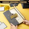 imageJOYIN 2025 Graduation Guestbook AlternativeBlack ampamp Gold 12quot Signature Congrats Graduation Party Decorations Class of 2025 Grad Card for High School College Grad Gift Party Guest Signing CardboardBlack  Gold