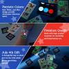 imageJOYIN 22PCS Red White Blue 4th of July Glowing Face Paint Set Glow in the dark Patriotic Makeup with Stencils Sticker Temporary Tattoos for Independence Day Memorial Day Party Party Favors