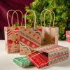imageJOYIN 24 Christmas Kraft Gift Bags for Classrooms and Party Favors Holiday Goody Gift Bags for Xmas Present Wrapping Christmas Decorations Party Supplies Decor 102quot x 42quot x 63 quotBrown