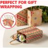 imageJOYIN 24 Christmas Kraft Gift Bags for Classrooms and Party Favors Holiday Goody Gift Bags for Xmas Present Wrapping Christmas Decorations Party Supplies Decor 102quot x 42quot x 63 quotBrown