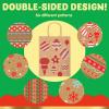 imageJOYIN 24 Christmas Kraft Gift Bags for Classrooms and Party Favors Holiday Goody Gift Bags for Xmas Present Wrapping Christmas Decorations Party Supplies Decor 102quot x 42quot x 63 quotBrown