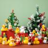 imageJOYIN 24 PCS Christmas Ducks for Stocking Stuffers Xmas Rubber Duck Bath Toys for Kids Gift Party Favor Novelty Duckies for Boys Girls and Toddlers