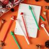 imageJOYIN 24 PCS Christmas Fun Pens Bulk Xmas Gel Pens for Kids Gifts Christmas Stationery Supplies School Party Favors Kids Pens Classroom Favor Carnival Prize Stocking Stuffers