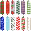 imageJOYIN 24 PCS Christmas Wrap Ribbon Pull Bows 5quot Wide Easy and Fast Gift Wrapping Accessory for presents Bows Baskets Wine Bottles Decoration Xmas Gift Wrapping and Decoration PresentClassic