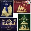 imageJOYIN 24 PCS Religious Christmas Greeting Cards with Envelopes 4 Designs Boxed Set for Winter Xmas Holiday Merry Christmas Season Cards Present Giving Wintertime Gifts Notes