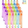 imageJOYIN 24 Pack 146 Big Bubble Wands Bulk 2 Dozen for Summer Toy OutdoorIndoor Activity Use Easter Bubbles Party Favors Supplies for KidsLeaf