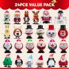 imageJOYIN 24 Pack Christmas Wind Up Toy Assortments Stocking Stuffers for Christmas Party Favor Supply Accessories 24 Pieces Pack