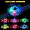 imageJOYIN 24 Pack LED Light Up Fidget Spinner Bracelets Glow in The Dark Fidget Party Favors for Kids Halloween Goodie Bags Stuffers Treasure Box Toys for Classroom Birthday Gifts For Boys Girls