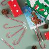 imageJOYIN 24 Pcs Christmas Candy Cane Ball Point Pens for Kids Gift Xmas Pen Bulk for Christmas Stocking Stuffers Teacher Student Gifts Classroom Supplies Carnival Prize Goodie Bag Fillers