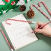 imageJOYIN 24 Pcs Christmas Candy Cane Ball Point Pens for Kids Gift Xmas Pen Bulk for Christmas Stocking Stuffers Teacher Student Gifts Classroom Supplies Carnival Prize Goodie Bag Fillers
