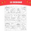 imageJOYIN 24 Pcs Christmas Coloring Book Bulk for Kids Mini Christmas Coloring Books in 6 Covers Great Gift Girls and Boys Holiday Presents and Party Favors