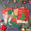 imageJOYIN 24 Pcs Christmas Kraft Gift Bags with Twine Handles 10 X 13 X 5 Large Xmas Goodie Goody Treat Bags for Holiday Present Wrapping Christmas Decorations Party Supplies Decor