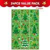 imageJOYIN 24 Pcs Christmas Tree Stickers Make Your Own Christmas Tree Green Stickers Sheets Party Favors for Kids Xmas Party Supplies Classroom Games Stocking Stuffers Holiday PresentsTree stickers