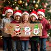 imageJOYIN 24 Pcs Christmas Tree Stickers Make Your Own Christmas Tree Green Stickers Sheets Party Favors for Kids Xmas Party Supplies Classroom Games Stocking Stuffers Holiday PresentsFunny stickers