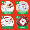imageJOYIN 24 Pcs Christmas Tree Stickers Make Your Own Christmas Tree Green Stickers Sheets Party Favors for Kids Xmas Party Supplies Classroom Games Stocking Stuffers Holiday PresentsFace stickers