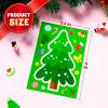 imageJOYIN 24 Pcs Christmas Tree Stickers Make Your Own Christmas Tree Green Stickers Sheets Party Favors for Kids Xmas Party Supplies Classroom Games Stocking Stuffers Holiday PresentsTree stickers