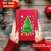 imageJOYIN 24 Pcs Christmas Tree Stickers Make Your Own Christmas Tree Green Stickers Sheets Party Favors for Kids Xmas Party Supplies Classroom Games Stocking Stuffers Holiday PresentsTree stickers