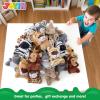 imageJOYIN 24 Pcs Mini Sea Animal Plush Toys Stuffed Sea Animal Bulk for Kids Birthday Party Favors Basket Stuff Pinata Fillers Goodie Bag Fillers School Prizes Valentines Day Party SuppliesSafari Animals