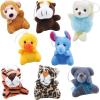 imageJOYIN 24 Pcs Mini Sea Animal Plush Toys Stuffed Sea Animal Bulk for Kids Birthday Party Favors Basket Stuff Pinata Fillers Goodie Bag Fillers School Prizes Valentines Day Party SuppliesSitting Animals