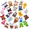 imageJOYIN 24 Pcs Mini Sea Animal Plush Toys Stuffed Sea Animal Bulk for Kids Birthday Party Favors Basket Stuff Pinata Fillers Goodie Bag Fillers School Prizes Valentines Day Party SuppliesSitting Animals