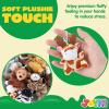 imageJOYIN 24 Pcs Mini Sea Animal Plush Toys Stuffed Sea Animal Bulk for Kids Birthday Party Favors Basket Stuff Pinata Fillers Goodie Bag Fillers School Prizes Valentines Day Party SuppliesSafari Animals