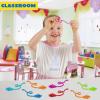 imageJOYIN 240Pcs Glitter Sticky Hands Party Favors Party Table Favors Set for Kids Holiday Traditions Classroom Treasure Box Carnival Prizes Bulk Pinata Stuff Mini Toys Halloween goodie bagssticky hands