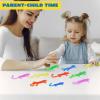 imageJOYIN 240Pcs Glitter Sticky Hands Party Favors Party Table Favors Set for Kids Holiday Traditions Classroom Treasure Box Carnival Prizes Bulk Pinata Stuff Mini Toys Halloween goodie bagsSticky Lizards