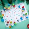 imageJOYIN 25 PCS Christmas Rubber Stamps for Kids Gift Xmas Self Ink Stamp Assorted Stampers Party Favor Kids Stamp Bulk for Goodie Bags Fillers Stocking Stuffers Classroom Supplies Carnival Prizes
