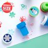 imageJOYIN 25 PCS Christmas Rubber Stamps for Kids Gift Xmas Self Ink Stamp Assorted Stampers Party Favor Kids Stamp Bulk for Goodie Bags Fillers Stocking Stuffers Classroom Supplies Carnival Prizes
