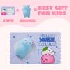 imageJOYIN 28 Packs Gift Cards with Gift Cute Kawaii Mochi Squishy Toy to Squeeze Stress Relief Fidget Toy for Kids Classroom Exchange Prizes Party Favor