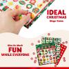 imageJOYIN 28 Players Christmas Bingo Cards 5x5 for Kids Xmas Party Supplies Goodies Games Kids School Classroom Goody Gift Filler Stuffers Indoor Family Activities ChristmasXmas