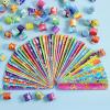 imageJOYIN 288 Pcs Slap Bracelets for Kids Bulk Wristbands with Animals Friendship Heart Galaxy Party Favors Classroom Prizes Birthday Exchanging Gifts Goodie Bag Stuffers