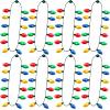 imageJOYIN 3 PCS Christmas Necklace 12 LED Bulbs LED Light Up Bulb Necklace Christmas Holiday Accessories Party Favors
