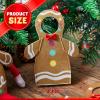 imageJOYIN 3 Packs Xmas Doll Clothing Gingerbread Set Christmas Accessories Outfits for Doll Decorations and Holiday Party