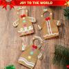 imageJOYIN 3 Packs Xmas Doll Clothing Gingerbread Set Christmas Accessories Outfits for Doll Decorations and Holiday Party