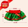 imageJOYIN 3 Pcs Christmas Skirts for Doll Xmas Green Santa Clothing Dance Dress Accessories Set for Christmas Decorations and Specials