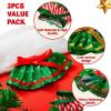 imageJOYIN 3 Pcs Christmas Skirts for Doll Xmas Green Santa Clothing Dance Dress Accessories Set for Christmas Decorations and Specials