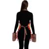 imageJOYIN 3 Pcs Thanksgiving Kitchen Linens Set with Apron Oven Mitts and Pot Holder in Turkey Design Thanksgiving Kitchen Accessories