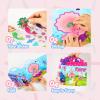 imageJOYIN 3 Sets DressUp Reusable Sticker Book for Toddlers 3D Sticker Books for Kids 3 4 5 Travel Essentials Airplane Activity Toys Crafts Gifts Birthday Gifts  Fashion Mermaid PrincessPrincess  Mermaid  Fashion