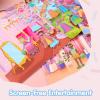 imageJOYIN 3 Sets DressUp Reusable Sticker Book for Toddlers 3D Sticker Books for Kids 3 4 5 Travel Essentials Airplane Activity Toys Crafts Gifts Birthday Gifts  Fashion Mermaid PrincessPrincess  Mermaid  Fashion
