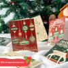 imageJOYIN 30 PCS Boxed Christmas Cards Assortment Elegant Icons With Envelopes Diverse Festive 6 Designs for Winter Holiday Xmas Season Merry Christmas Cards Present Giving Wintertime GiftsModern