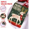 imageJOYIN 30 PCS Boxed Christmas Cards Assortment Elegant Icons With Envelopes Diverse Festive 6 Designs for Winter Holiday Xmas Season Merry Christmas Cards Present Giving Wintertime GiftsModern