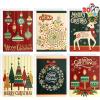 imageJOYIN 30 PCS Boxed Christmas Cards Assortment Elegant Icons With Envelopes Diverse Festive 6 Designs for Winter Holiday Xmas Season Merry Christmas Cards Present Giving Wintertime GiftsModern