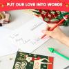 imageJOYIN 30 PCS Boxed Christmas Cards Assortment Elegant Icons With Envelopes Diverse Festive 6 Designs for Winter Holiday Xmas Season Merry Christmas Cards Present Giving Wintertime GiftsModern